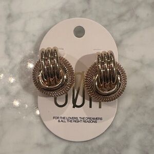 8 other reasons Gold Statement Earrings